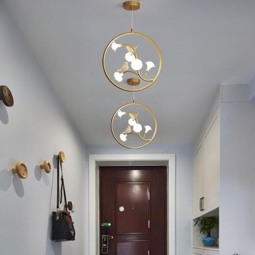 Northern Europe style net red firefly restaurant led chandelier post modern simple art creative personality led dining room lamp