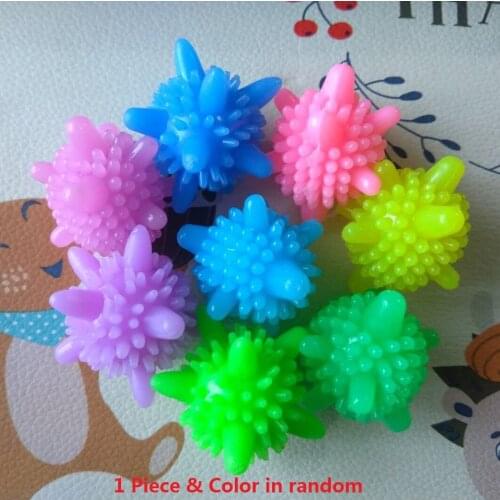 PVC Dryer Balls Reusable Clean Tools Laundry Washing Drying Fabric Softener Ball Dry Laundry Products Accessories Washing Ball