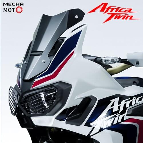 Motorcycle windshield FOR HONDA CRF 1000L Africa Twin CRF1000L 1000 Ldeflector WindScreen Wind Deflectors Wind Shield Cover
