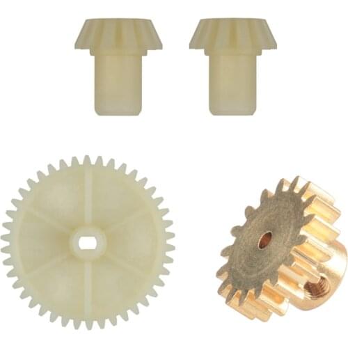Wltoys 18428 18429 RC Car Spare Parts 18428-0385 10T Drive Tooth Gear 18428-0387 44T Reduction Gear 18428-0458 Copper Wheel Gear