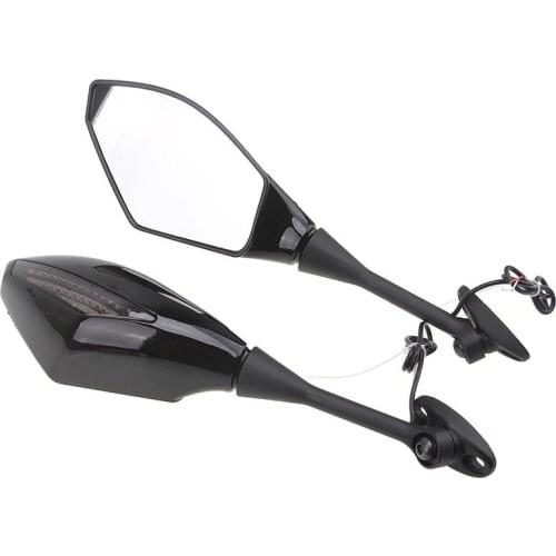 New Turn Lights Side Mirrors Turn Signal Indicator Rearview Mirror Motorcycle For Honda Suzuki Kawasaki Ducati Yamaha