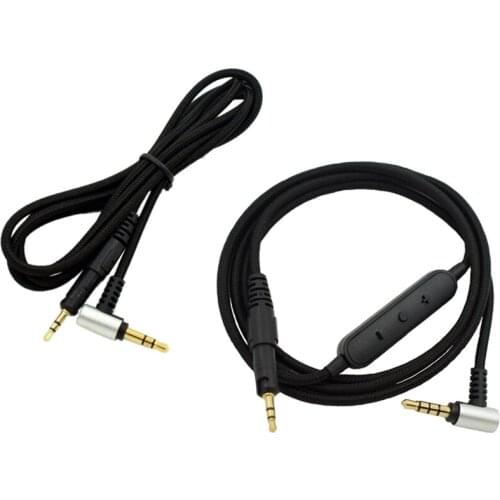 2 Pcs Replacement Audio Cable For Audio-Technica ATH-M50X M40X Headphones Fits Many Headphones