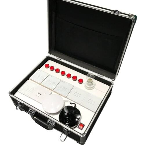 Smart home automation demo box zigbee rf wireless light socket supply source code to control