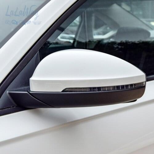 Car Electric Folding Rearview Mirror Assembly Heating Mirror with Light For Volkswagen LAVIDA PLUS 2019 2020 2021