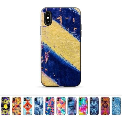 TIE DYE Art Design Phone Case for iPhone 11 12 6 7 8 Pro X XS Max XR Plus Silicone Soft TPU Funda Cover mobile bags