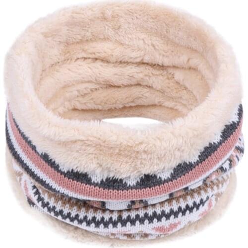 Baby Scarf Plus Cashmere Children Winter Warm Scarf Boys Girls Baby Knitted Collar Neck Windroof Scarves Шарф Детский Зимний