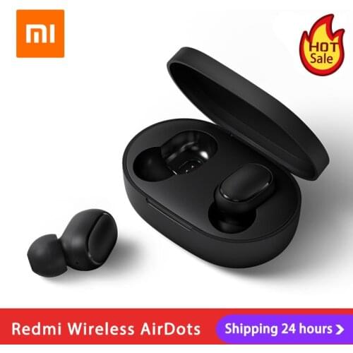 Xiaomi Redmi Airdots earphone original TWS wireless earbuds xiaomi redmi airdots bluetooth 5.0 earphones airdots 2