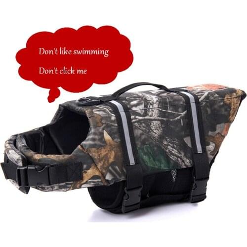 Hot style pet life jacket dog swimming suit summer suit large and small dog golden retriever summer outdoor pet safety swimsuit