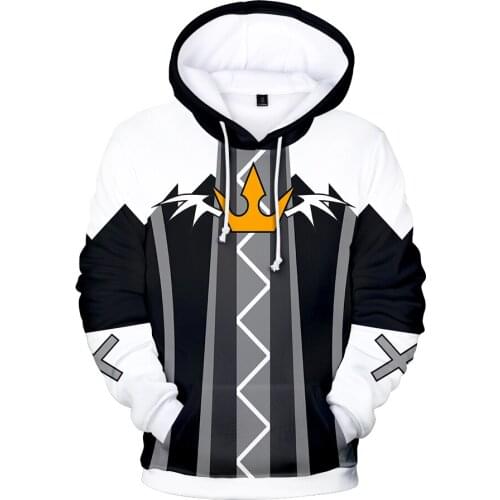 Cool 3D Kingdom Hearts Hoodies Men Women Sweatshirt Pullover Harajuku Anime Hoodies Long Sleeve Tops Hoodies for Teen Boys Full
