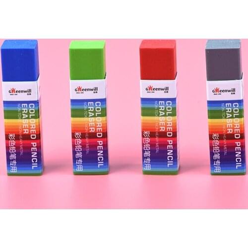 Cute Kawaii Cartoon Art Rubber Drawing Sketch Watercolor Pencil Use Student Gift School Supply for Colored Pencil Eraser