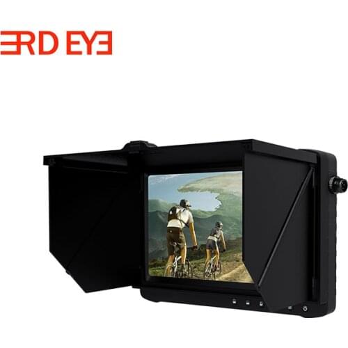 7500mah li-battery powered mini hd dvr multi-function ahd dvr 7'' realtime monitor recorder