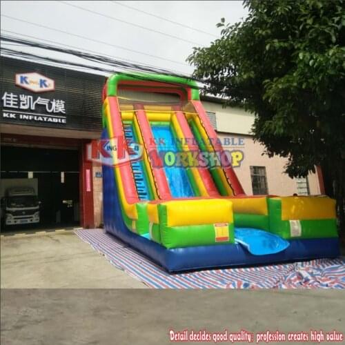 Popular Sport Game Durable Bouncer Inflatable Slide,Giant Water Slide
