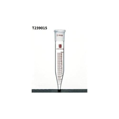 T239015 Distilling receiver, Graduated, with hooks, Joint:19/22, Capacity:15ml