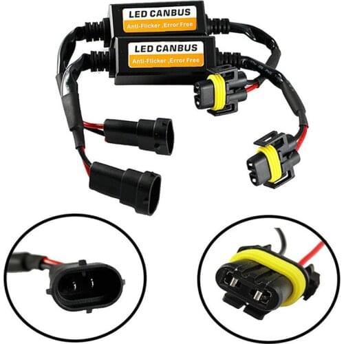 1pcs 9005 LED Headlight Canbus Error Anti Flicker Resistor Canceller Decoder
