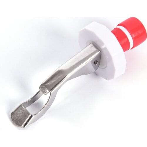 1 Pc Useful Stainless Steel Wine Bottle Stopper Plug Sparkling Champagne Sealer Tool