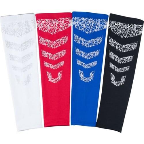 1pc Breathable Quick Dry UV Protection Running Arm Sleeves Basketball Elbow Fitness Armguards Cycling Elbow Pads