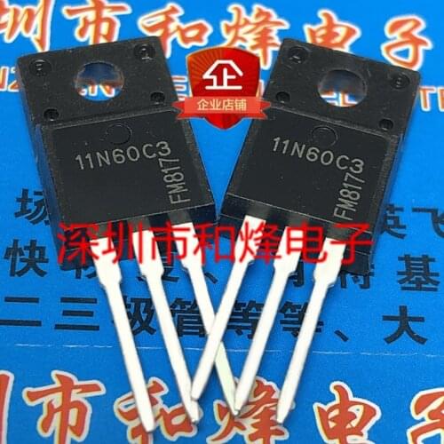 10PCS SPA11N60C3 11N60C3 TO-220F 650V 11A 100% New&original