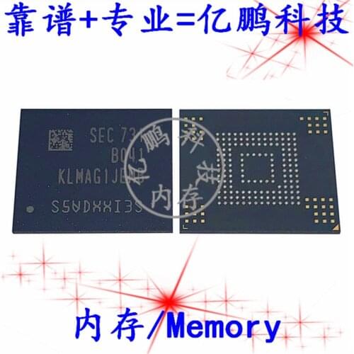 100% Original New In stock KLMAG1JENB-B041 BGA153 EMMC 5.1 16GB