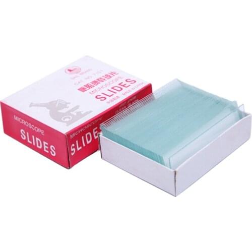 7101 7105 7110 Pre-Cleaned Blank Microscope Slides for Preparation Specimen for Biological Microscope