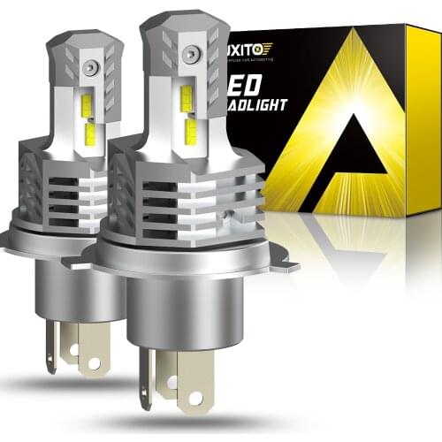 AUXITO 2pcs H4 High Beam Headlights H7 LED Canbus No Error Car Light H8 H11 6000K White HB3 9005 HB4 9006 Auto Headlamp 12000LM