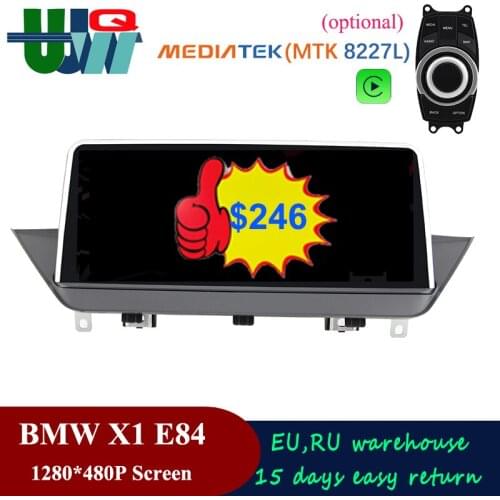 UJQW 2 Din Android 10.0 Car Radio Stereo Multimedia Player For BMW X1 E84 2009-2015 Carplay GPS Navigation Bluetooth Wifi Audio