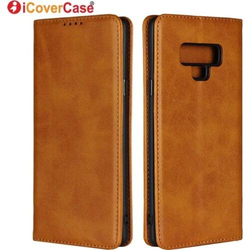 Flip Cover For Samsung Galaxy Note 9 Case Leather Wallet Note9 Magnetic Case For Samsung Note 9 Coque Etui Phone Cases Accessory