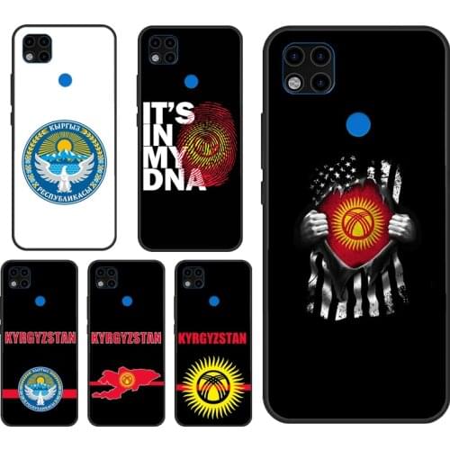 Kyrgyzstan Flag Case For Xiaomi Redmi Note 7 8 9 10 Pro Note 9S 8T Cover Fundas For Redmi 9T 9A 8A K40 9C