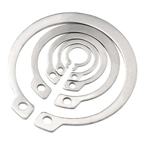 500pcs/lot DIN471 m3m4m5-m110 elastic retaining ring for stainless steel shaft opening stop washer C-type snap ring for shaft