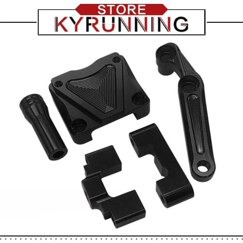 For EX300 NINJA300 NINJA EX 300 2013-2017 Motorcycle titanium ruler damping bracket rod set steering shock absorption buffer