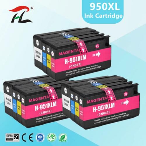 12PK Compatible for HP 950XL for 951XL For HP950 ink cartridge 950 951 Officejet Pro 8600 8610 8615 8620 8630 8625 8660 8680