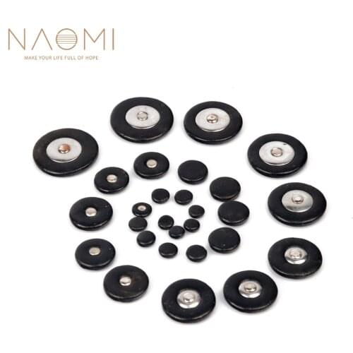 NAOMI 28pcs/1Set Soprano Saxophone Pads Replacement Set For Soprano Saxophone Pads Saxophone Accessories