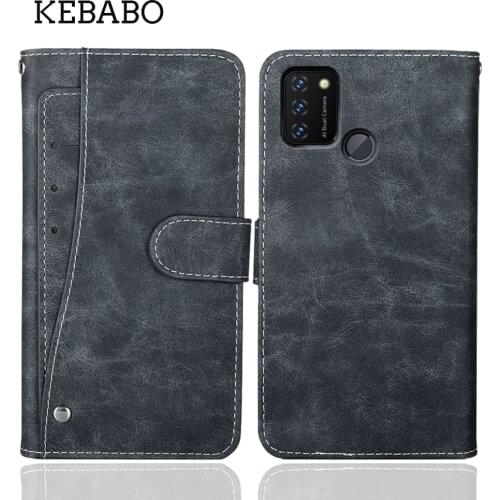 Luxury Wallet BQ 6631G Surf Case 6.53" Vintage Flip Leather Business Protective Cover For BQ 6631G Surf Case Card Slots
