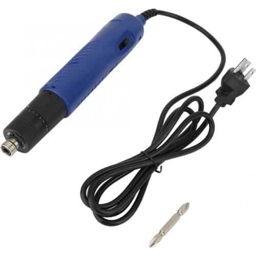 1/4in Connection 900Rpm Handheld Anti-Slip Straight Shank Electric Screwdriver Adjustable Torque Reversible Electric Screwdriver