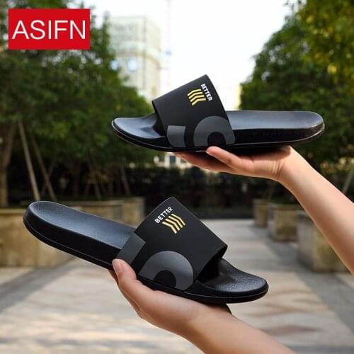 Slippers mens fashion wear trend home bathroom womens bath soft bottom anti-slip couple slippers home shoes men