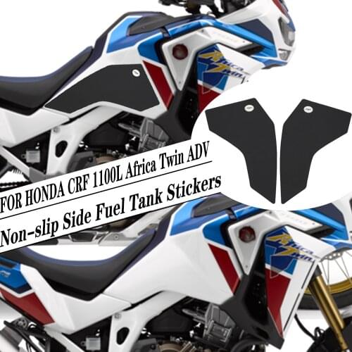 Fuel Tank Pad FOR HONDA CRF 1100 L Africa Twin ADV Non-slip Side Fuel Tank Stickers Waterproof Fuel Tank Sticker crf 1100l adv