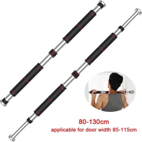 Door Horizontal Pull Up Bar Steel Adjustable Home Gym Workout Chin Push Up Pull Up Bar Sport Training Sit-ups Fitness Equipment