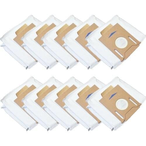 High Capacity Leakproof Dust bags For ECOVACS DEEBOT OZMO T9 AIVI T9 AIVI+ Robot Vacuum Cleaner Dust Bag Accessories Parts Kit