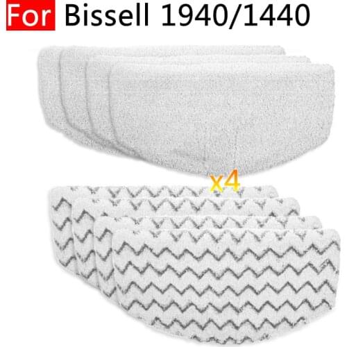 For Bissell Powerfresh 1940 1440 Series Spare Parts Washable Steam Mop Pads Replacement Mop Rag Large Household Accessories Tool