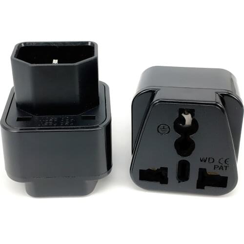 1PCS High quality IEC 320 C14 Male to C13 Female 10A Power Adapter PDU UPS