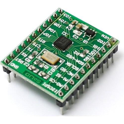 1x Breakout Board for SC16IS750 I2C/SPI-to-UART IC