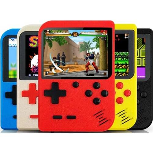 2021 Mini Video Game Console Built-in 400 Classic Nostalgic Game Boy Retro 8 Bit Pocket Handheld Game Player With Gamepad