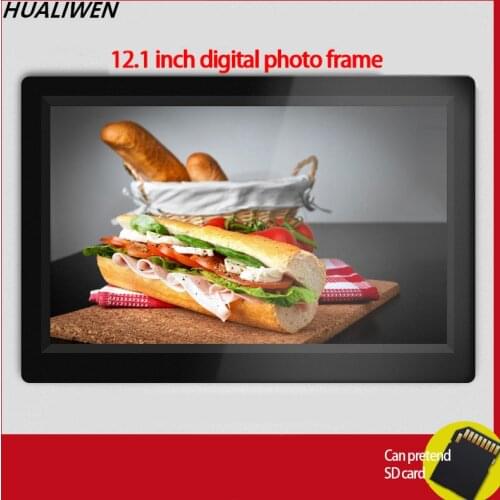 32 Inch HD Digital Photo Frame 1024x600 HD Ultra-Thin LED Electronic Photo Album LCD Photo Frame