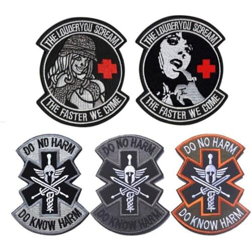 3D Military Tactical Embroidery That No Spartan Army Morale Armband Badge Decal Damage Hook Ring * Clothes