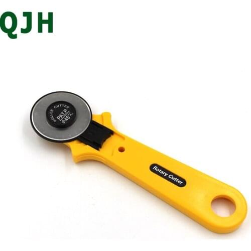 45mm Patchwork Roller Wheel Round Knife Leather Knife Fabric Craft Fabrics Rotary Cutter DIY Sewing Accessories