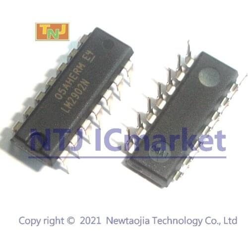 50 PCS LM2902N DIP-14 LM2902 2902 QUADRUPLE OPERATIONAL AMPLIFIERS IC CHIP