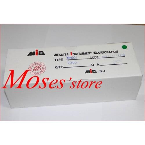 1N4005 600V 1A 100% Original New MIC Axial Lead Silicon Rectifier Diodes 5000pcs