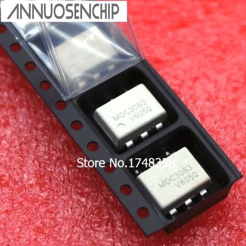 Free shipping 50 pcs MOC3083 SOP-6 Zero-Cross Triac Driver NEW