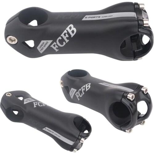 FCFB gray black UD Carbon stem MTB Bicycle Stem Road Bicycle stem fork 28.6mm handlebar 31.8mm 80/90/100/110/120/130mm