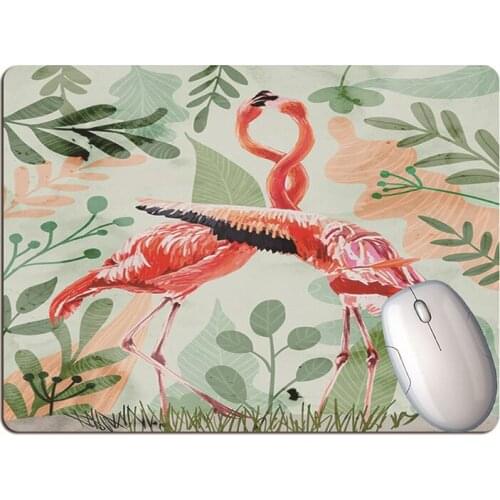 Flamingo Mouse Pad Student Computer Mouse Non-slip Notebook Pad Office Keyboard Protection Pad Table Mat