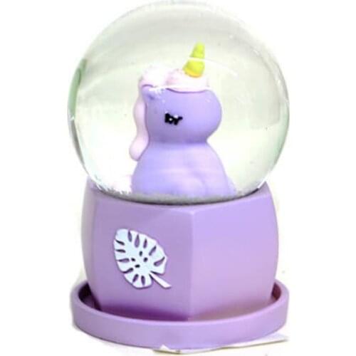 Unicorn Mini Snow Globe
